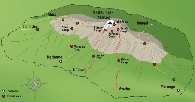 Umbwe Route Kilimanjaro